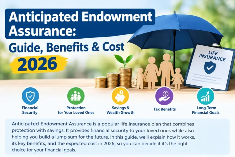 Anticipated Endowment Assurance: Guide, Benefits & Cost 2026