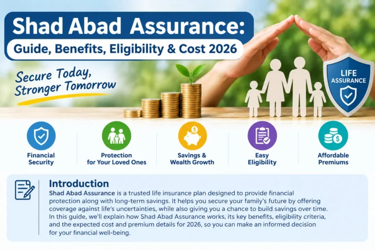 Shad Abad Assurance: Guide, Benefits, Eligibility & Cost 2026